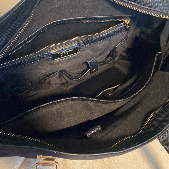 Miztique Nylon Elegant Black Tote computer Travel Bag - Picture 5 of 15